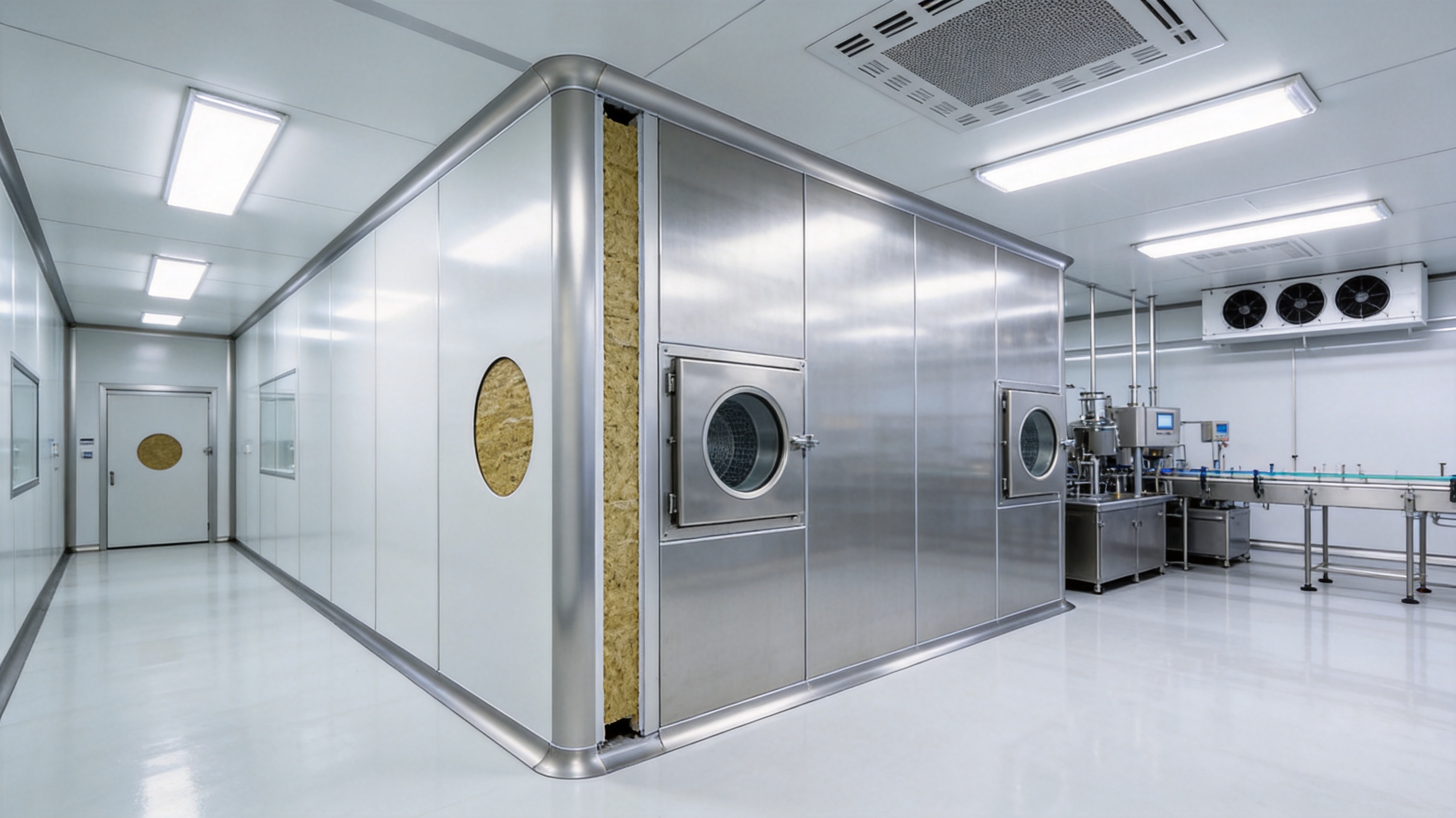 Rockwool Cleanroom Panels: Fire-Safe, Durable, and Efficient Solutions for Controlled Environments